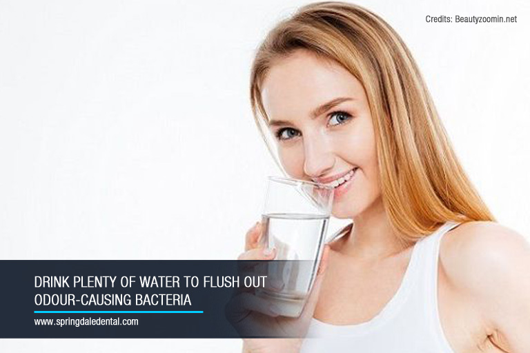 Drink-plenty-of-water-to-flush-out-odour-causing-bacteria