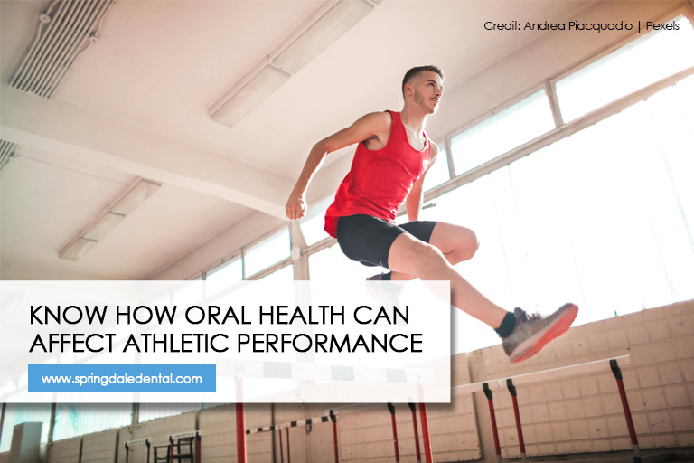 Know how oral health can affect athletic performance